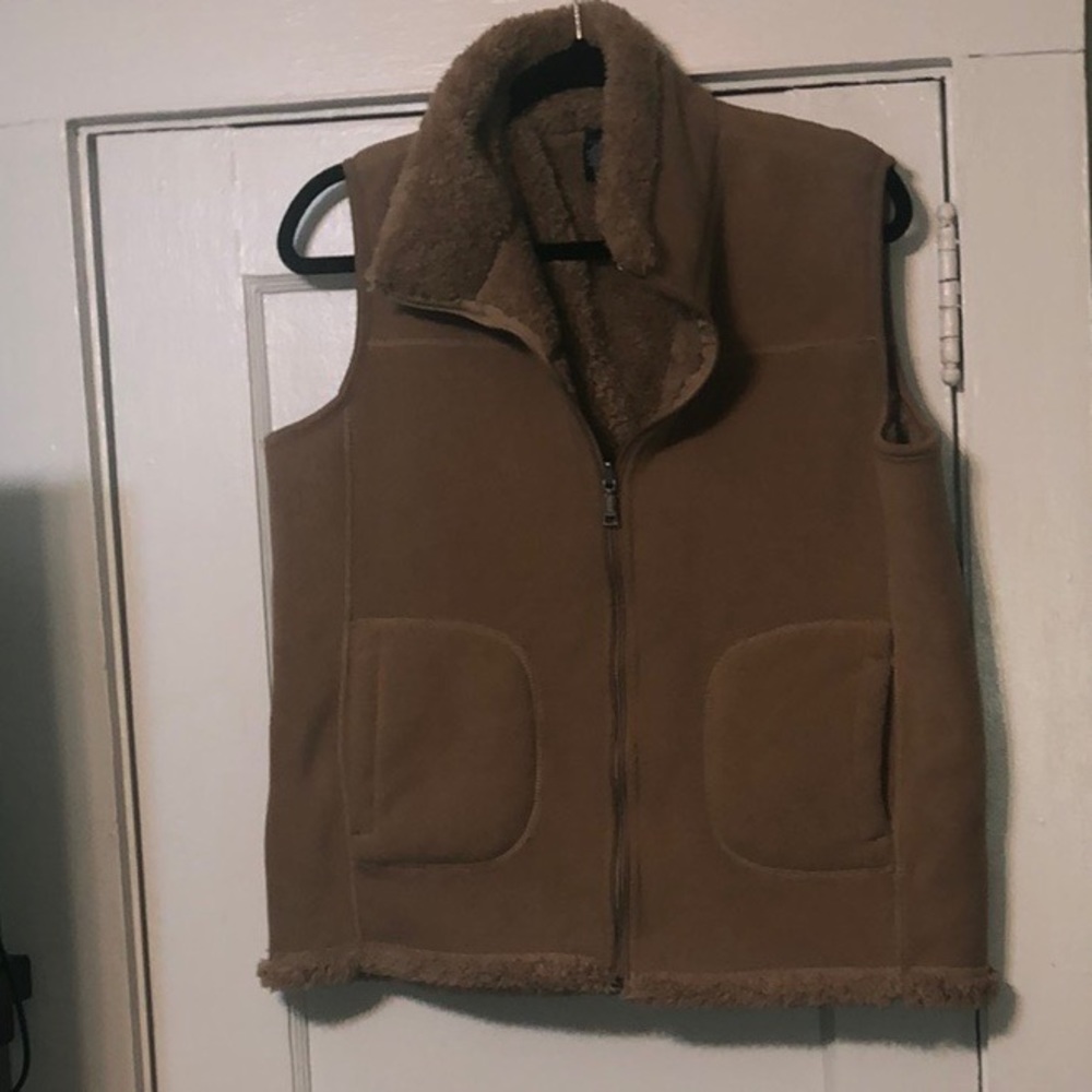 A brown vest